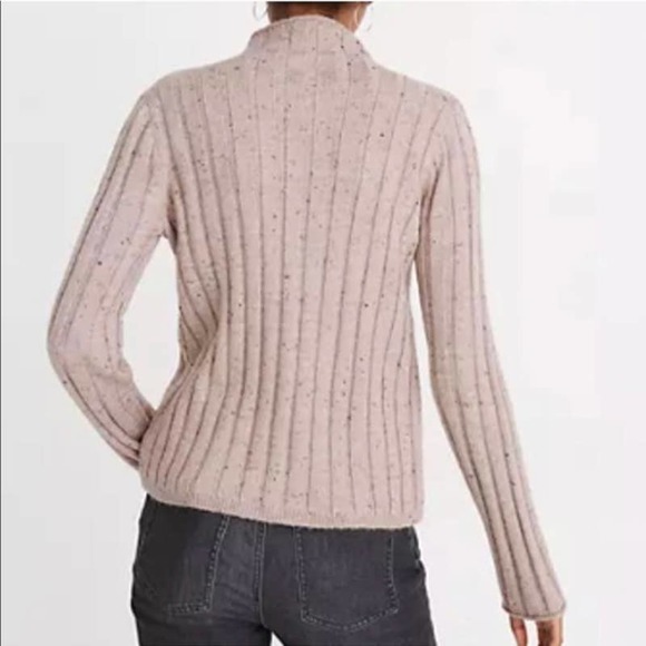 [Madewell] Donegal Evercrest Flecked Turtleneck Sweater Coziest Yarn Sz Small S - Picture 2 of 13